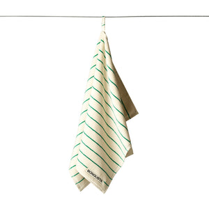 Naram Hand Towel, Pure White & Grass