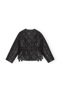 Blank Quiltad Jacka, Black