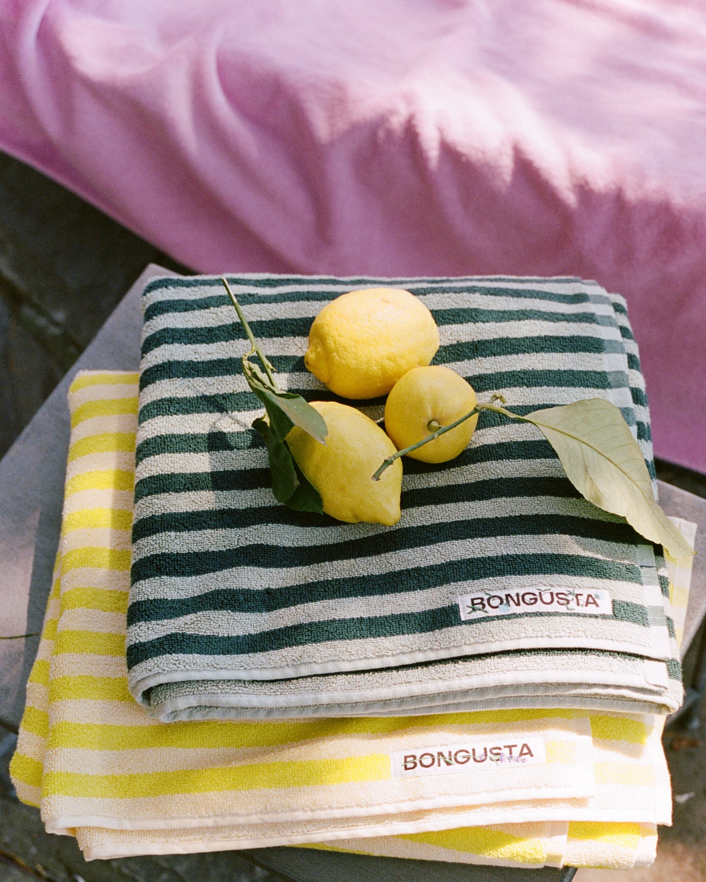 Naram Bath Towel, Seafoam & Deap Teal