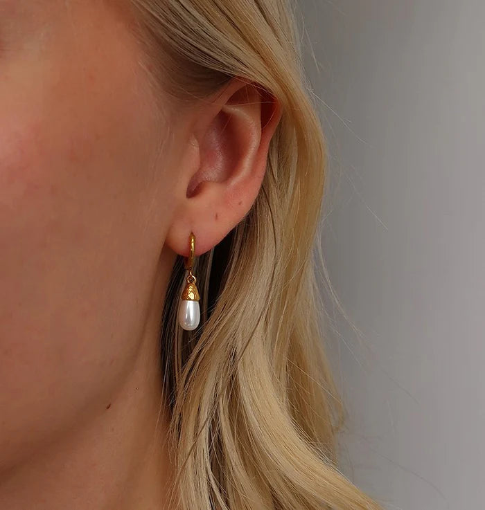 Veja Drop Örhängen, Guld