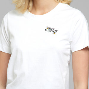 T-shirt Mysen Bee Yourself, White