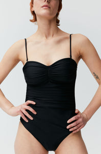 Solid Core Swimsuit, Black