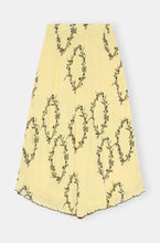 Ladda upp bild till gallerivisning, Kjol Georgette Floral Shadow Flan
