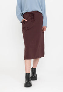 SRZelda Midi Skirt, Decadent Chocolate