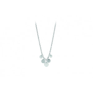 Mini Coin Halsband Silver