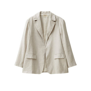 Cloud Blazer, Linen Oat